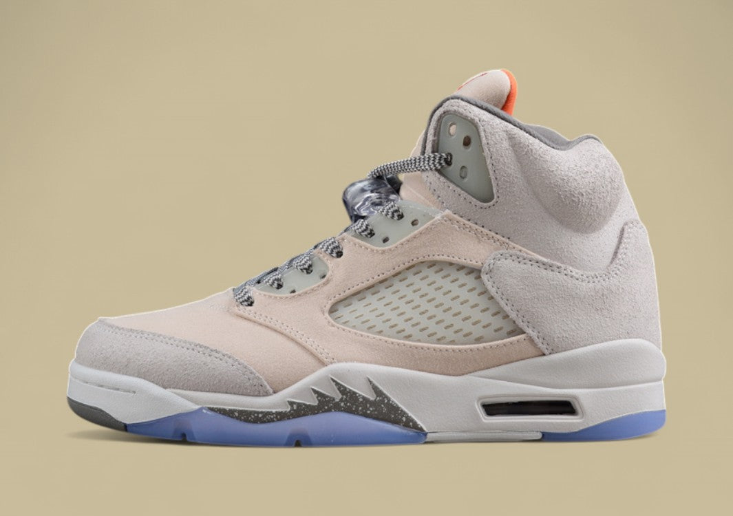 Air Jordan 5 Translucent Ice Blue Light Gray With Silver-gray