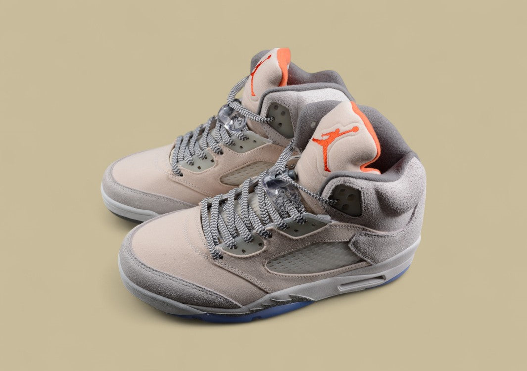 Air Jordan 5 Translucent Ice Blue Light Gray With Silver-gray