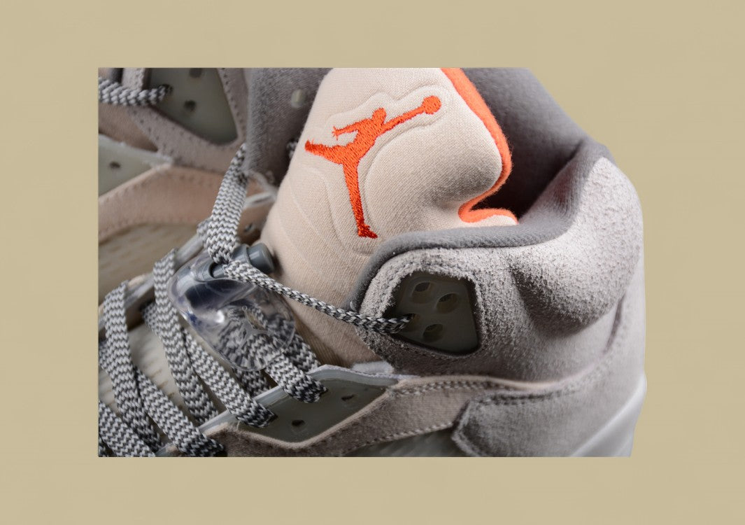Air Jordan 5 Translucent Ice Blue Light Gray With Silver-gray