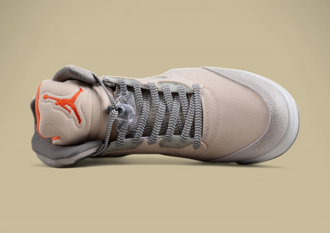 Air Jordan 5 Translucent Ice Blue Light Gray With Silver-gray