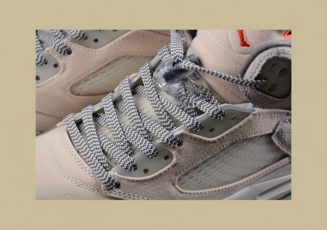 Air Jordan 5 Translucent Ice Blue Light Gray With Silver-gray