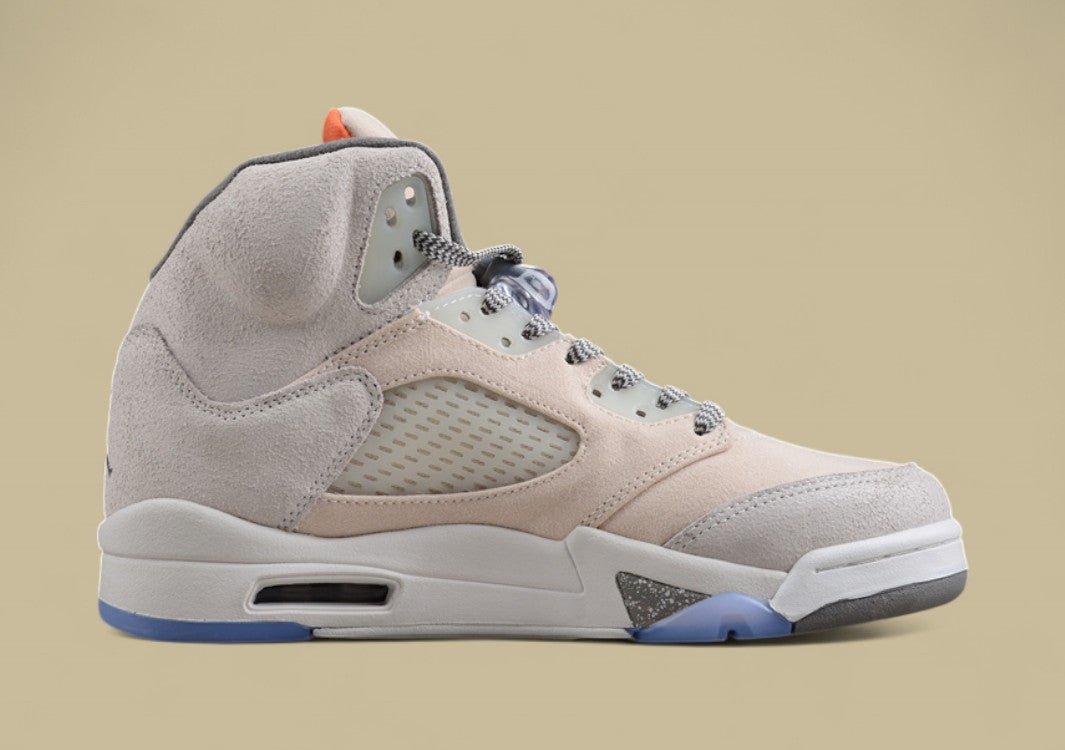 Air Jordan 5 Translucent Ice Blue Light Gray With Silver-gray