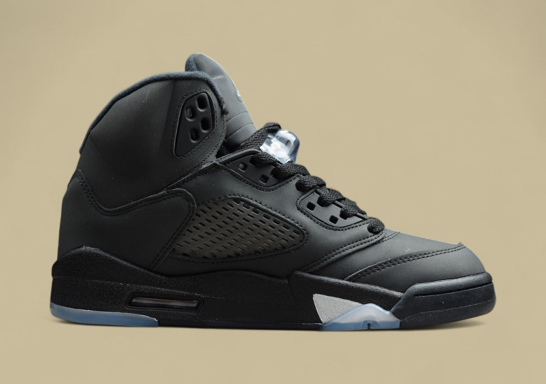 Air Jordan 5 Transparent Black Silver