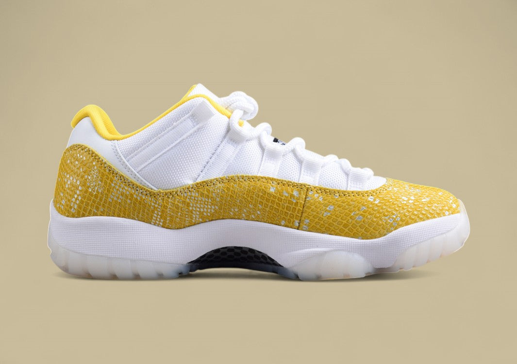 Air Jordan AJ11 Low SE "Yellow Snakeskin"