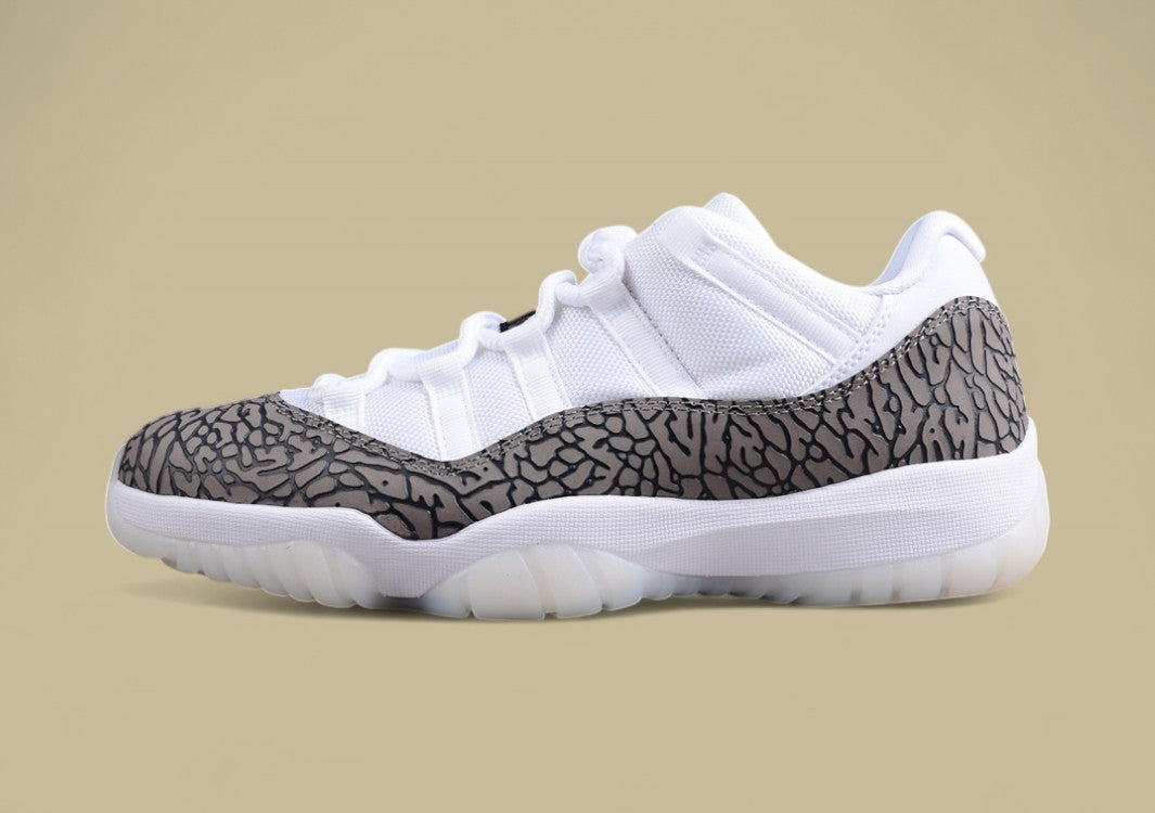Air Jordan AJ11 Low "White Cement"