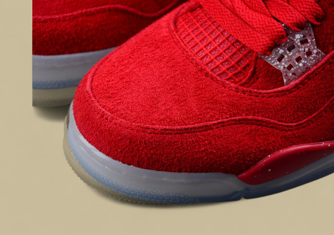 Air Jordans 4 Retro Oklahoma Sooners University of Oklahoma Red