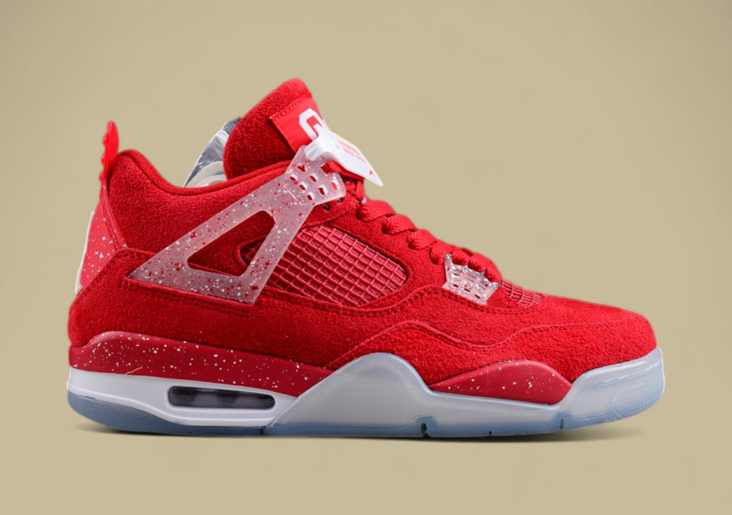 Air Jordans 4 Retro Oklahoma Sooners University of Oklahoma Red