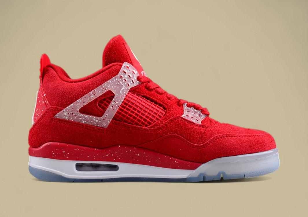 Air Jordans 4 Retro Oklahoma Sooners University of Oklahoma Red