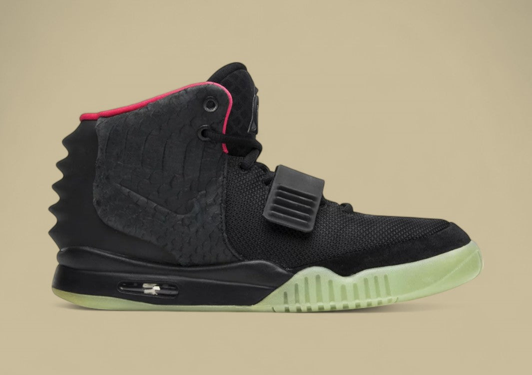 Air Yeezy 2 “Solar Red” Kanye West Signature Sneakers
