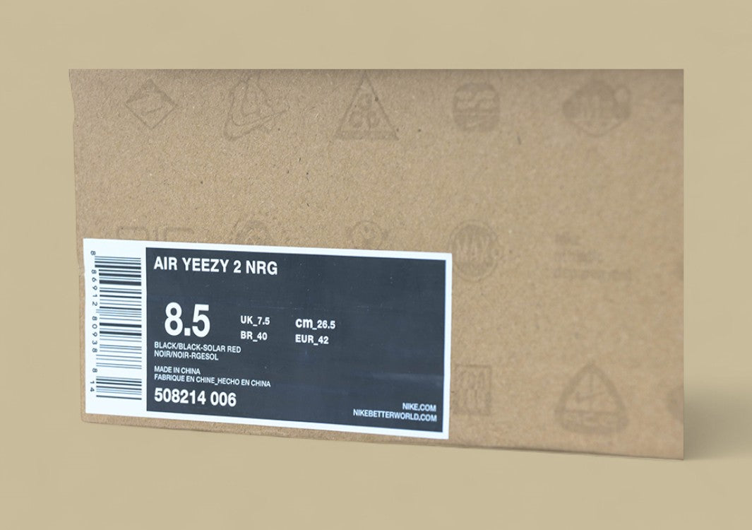 Air Yeezy 2 “Solar Red” Kanye West Signature Sneakers