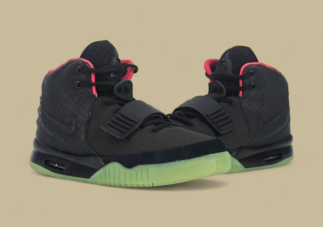 Air Yeezy 2 “Solar Red” Kanye West Signature Sneakers