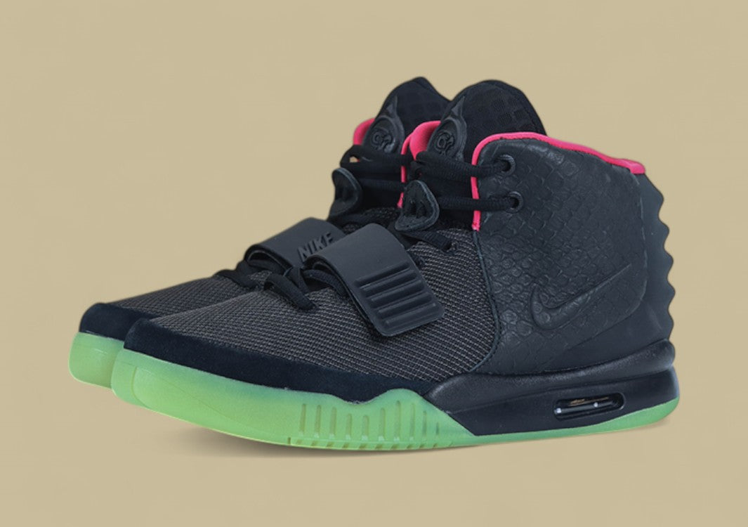 Air Yeezy 2 “Solar Red” Kanye West Signature Sneakers