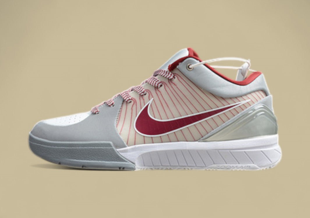 Air Zoom Kobe IV Protro Basketball Shoe Grey/Red/White
