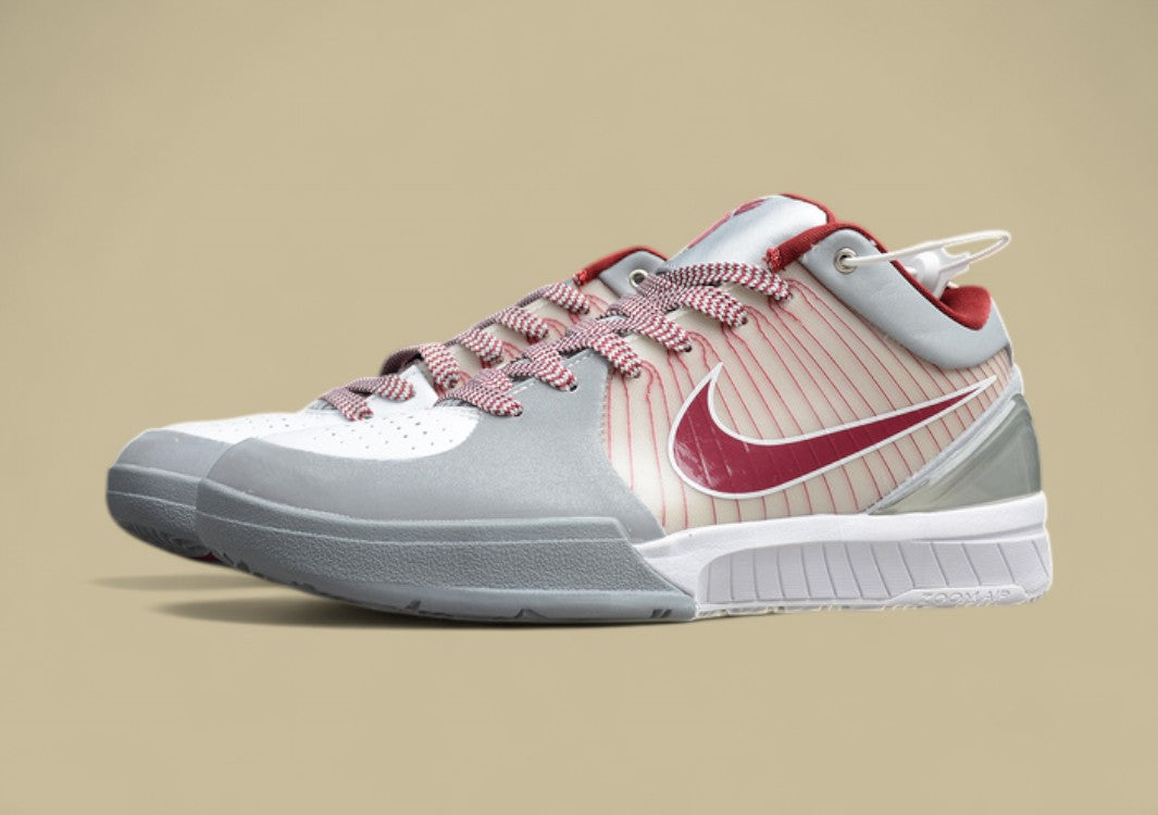 Air Zoom Kobe IV Protro Basketball Shoe Grey/Red/White