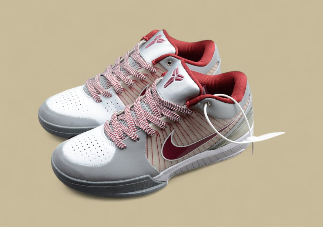 Air Zoom Kobe IV Protro Basketball Shoe Grey/Red/White