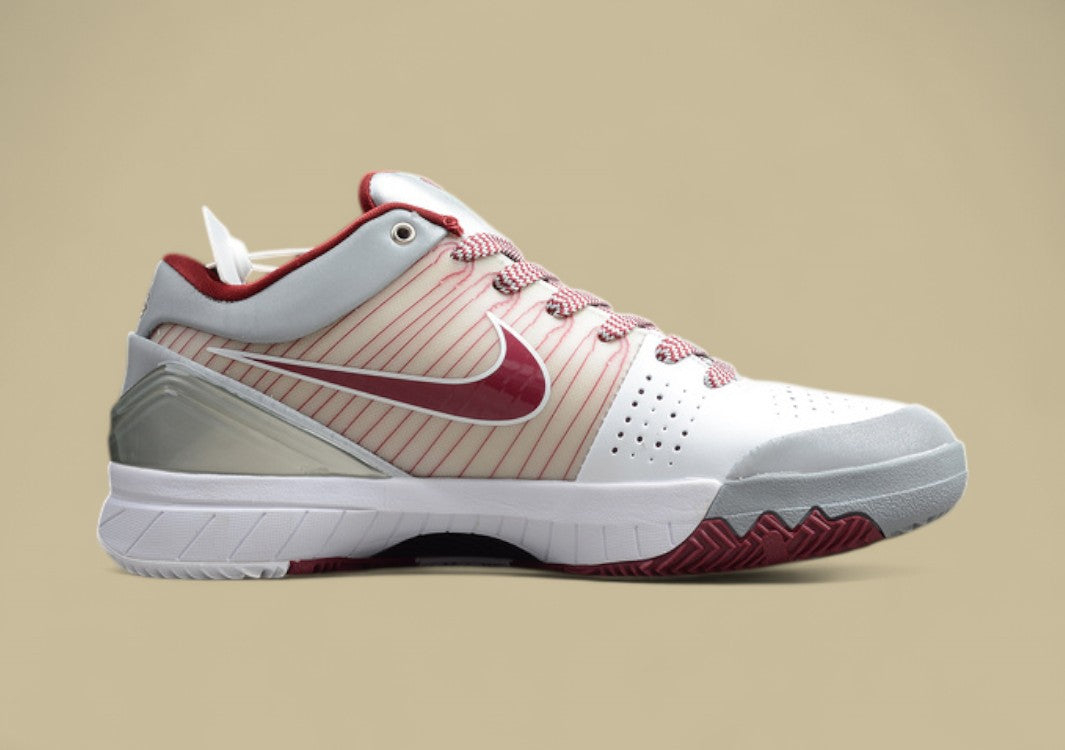 Air Zoom Kobe IV Protro Basketball Shoe Grey/Red/White