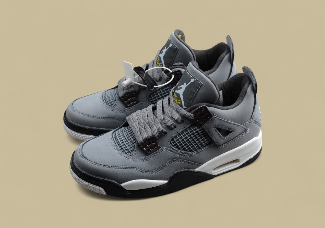 Aj4 Gray White Black