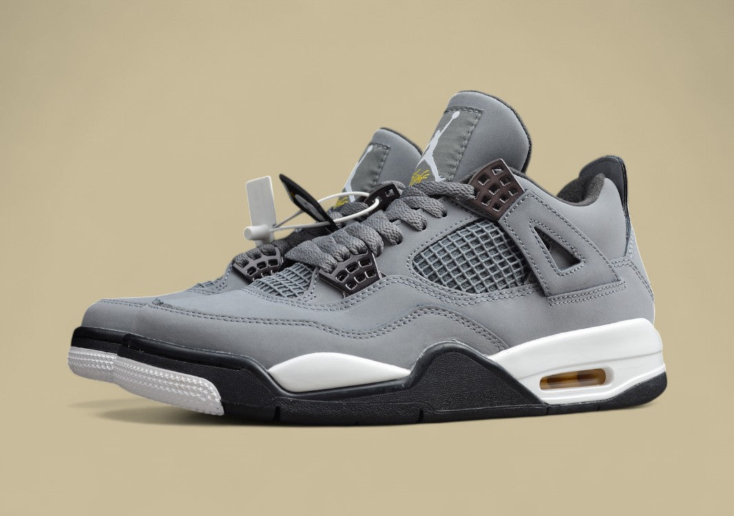 Aj4 Gray White Black