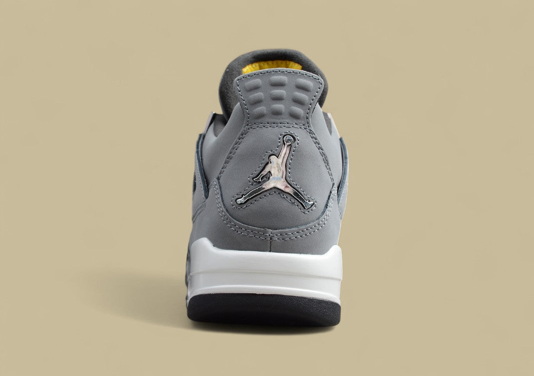 Aj4 Gray White Black
