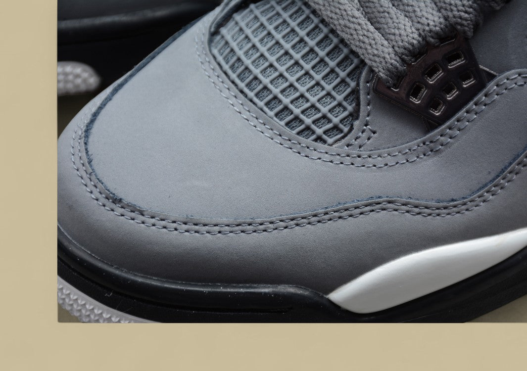 Aj4 Gray White Black