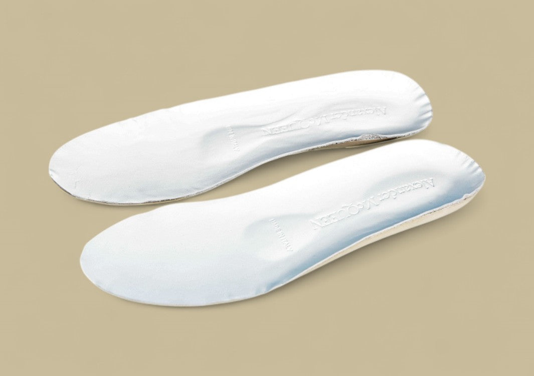 Alexander Mcqueen High Top Thick Bottom White