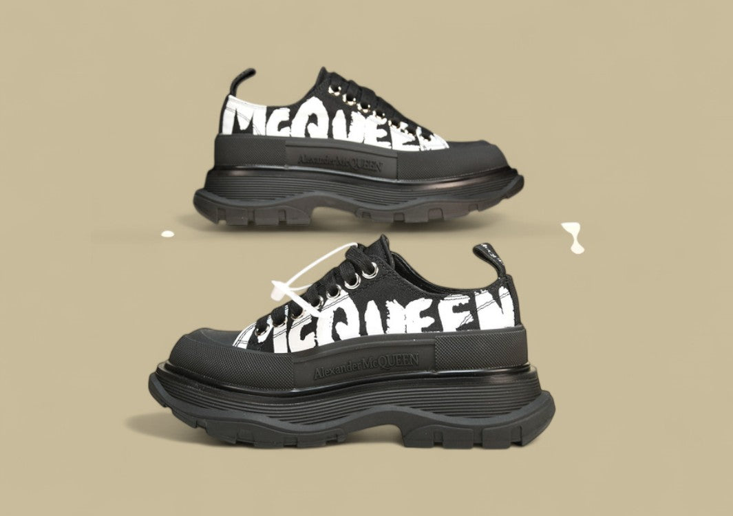 Alexander Mcqueen Sole Sneakers Black/White