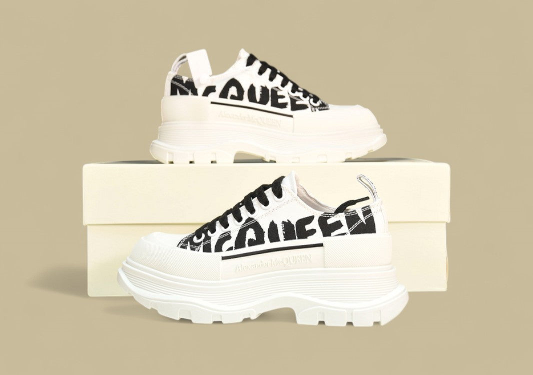 Alexander Mcqueen Sole Sneakers White/Black