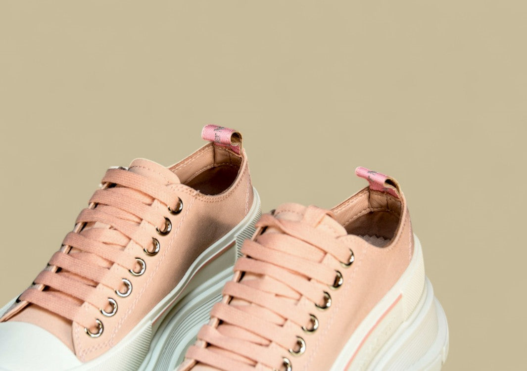 Alexander Mcqueen Sole Sneakers White/Pink