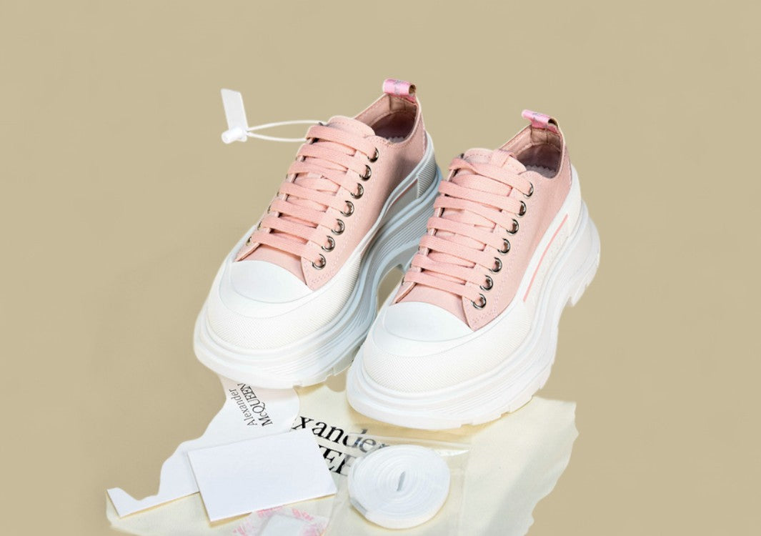 Alexander Mcqueen Sole Sneakers White/Pink