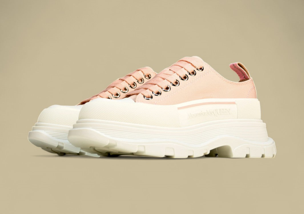 Alexander Mcqueen Sole Sneakers White/Pink