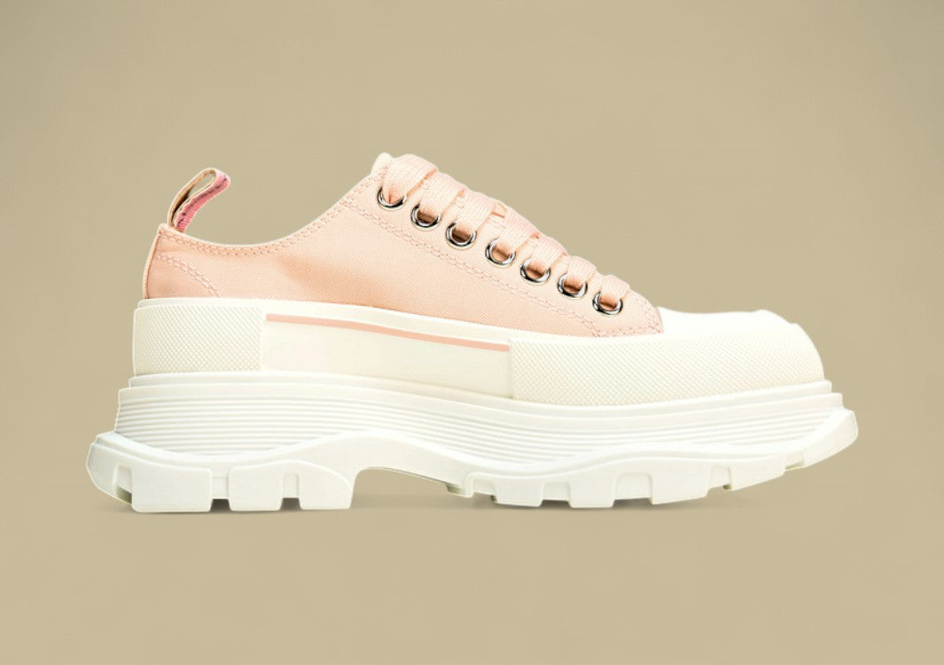 Alexander Mcqueen Sole Sneakers White/Pink