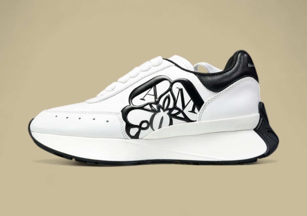 Alexander Mcqueen Sprint Runner White/Black