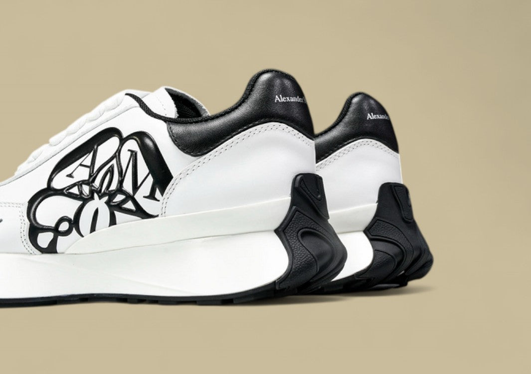 Alexander Mcqueen Sprint Runner White/Black
