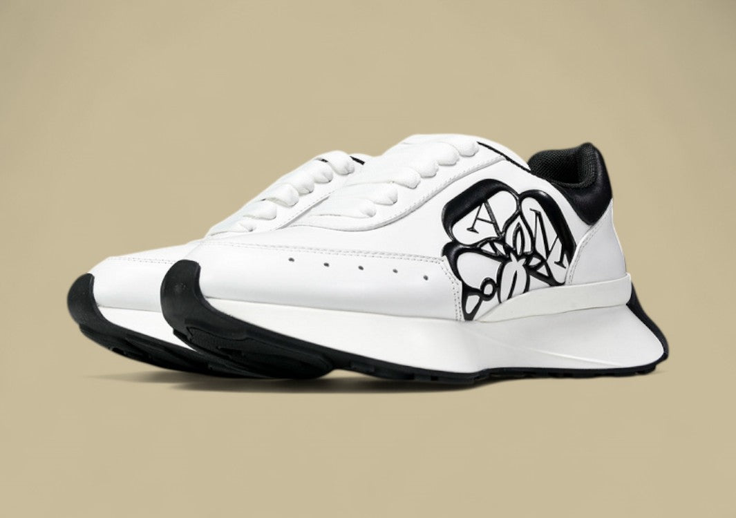 Alexander Mcqueen Sprint Runner White/Black