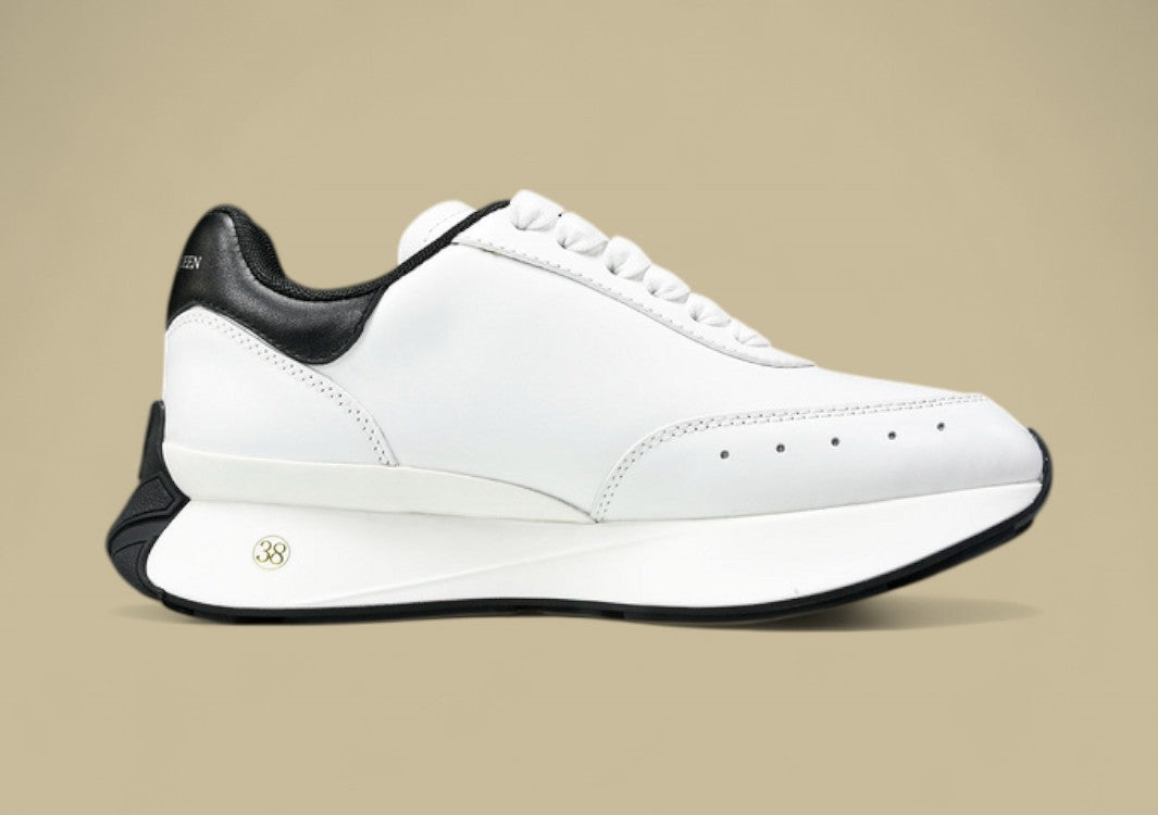 Alexander Mcqueen Sprint Runner White/Black
