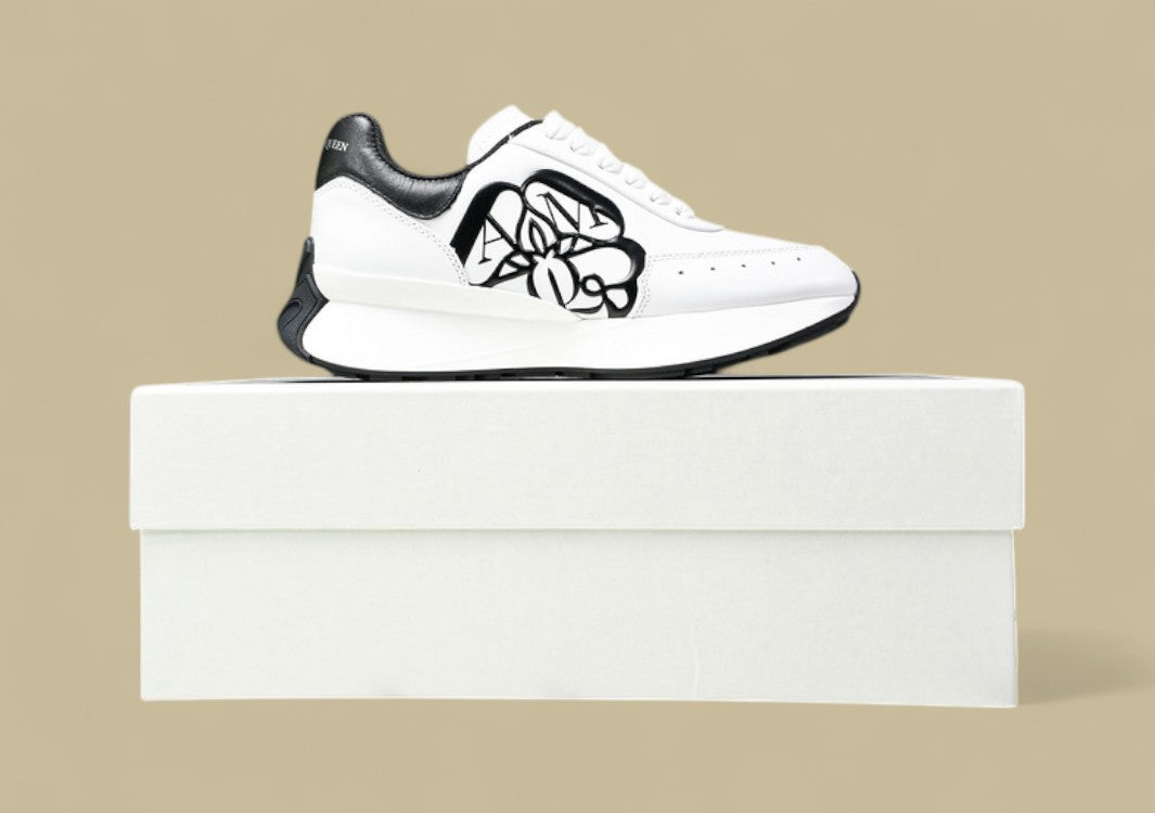 Alexander Mcqueen Sprint Runner White/Black