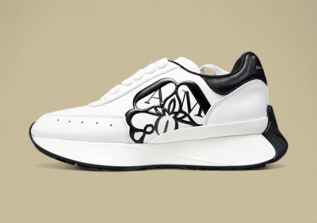 Alexander Mcqueen Sprint Runner White/Black