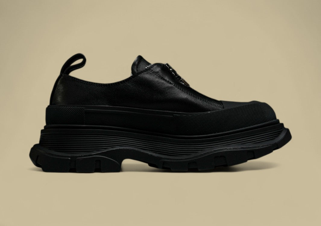 Alexander Mcqueen Tread Slick Black
