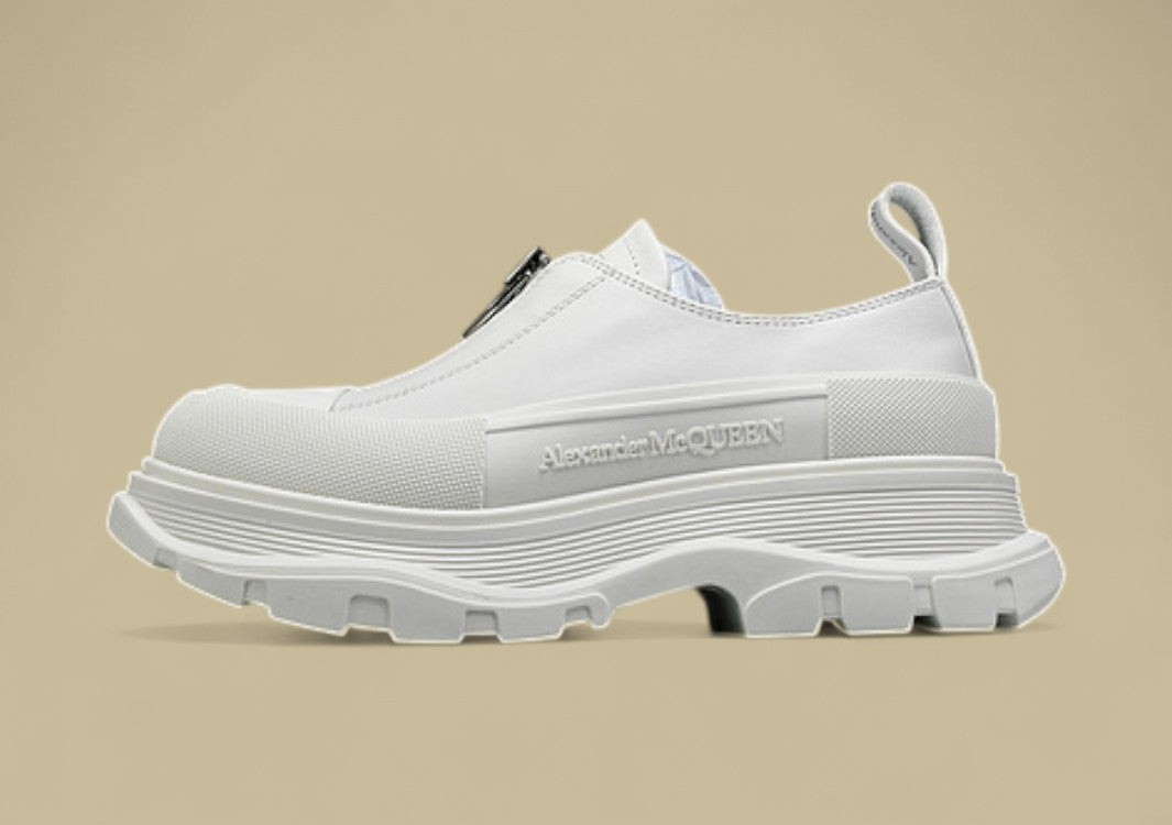 Alexander Mcqueen Tread Slick White