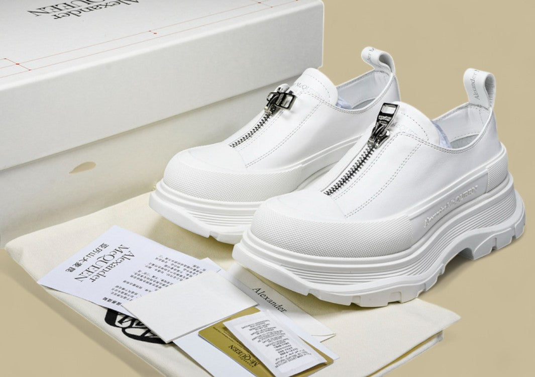 Alexander Mcqueen Tread Slick White