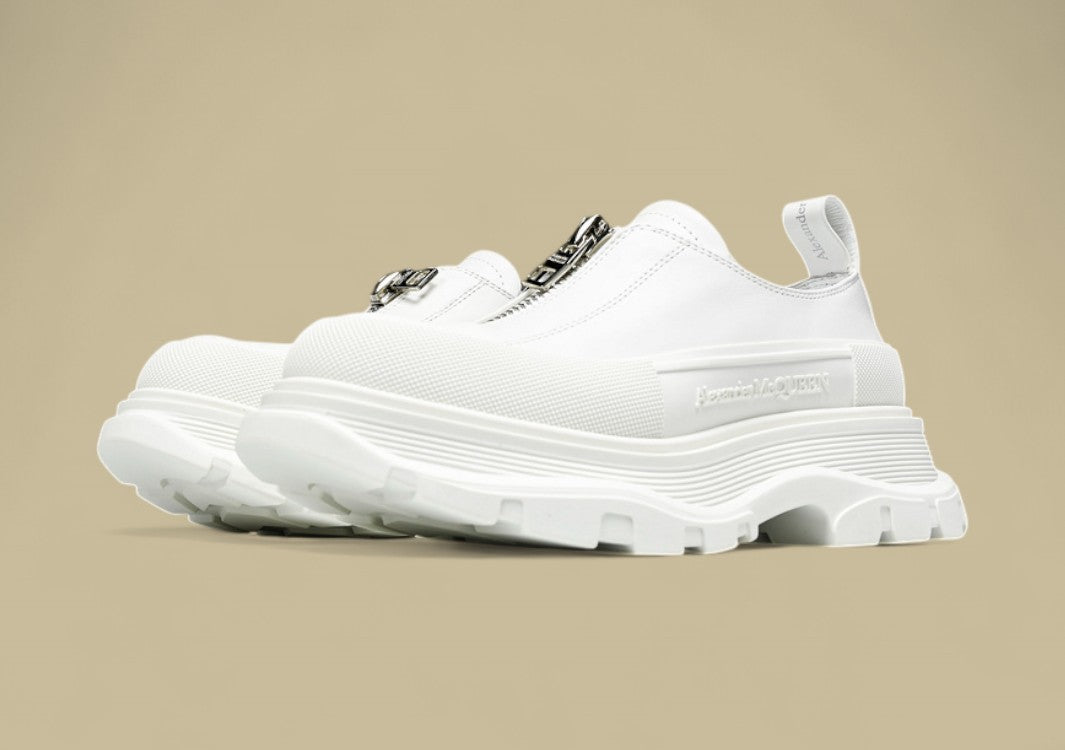 Alexander Mcqueen Tread Slick White