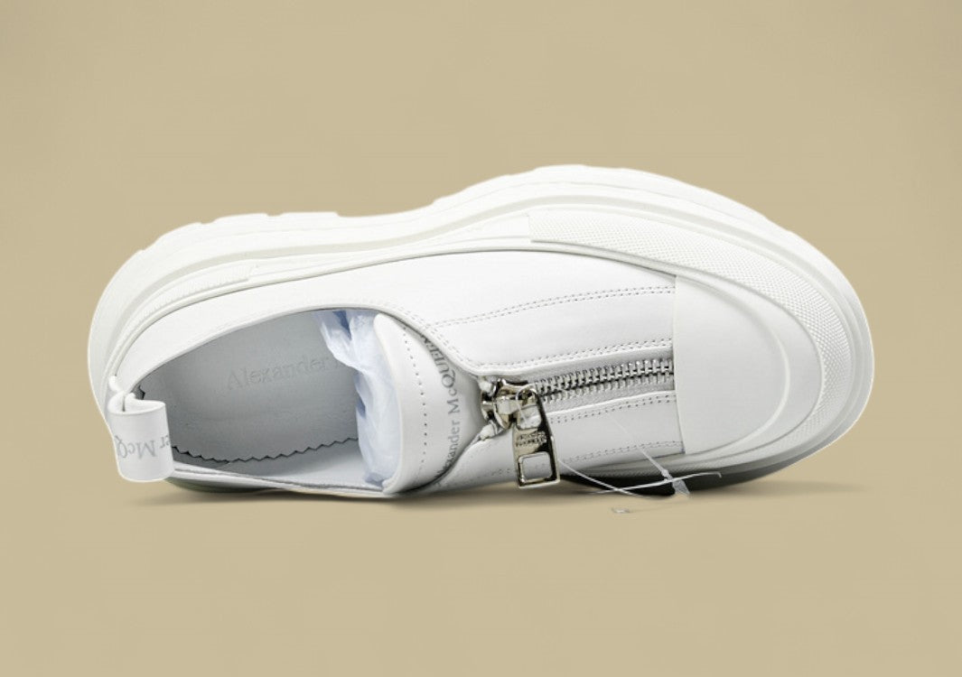 Alexander Mcqueen Tread Slick White