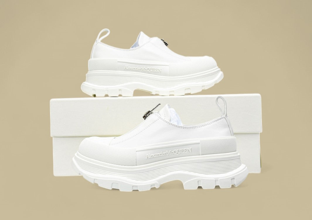 Alexander Mcqueen Tread Slick White