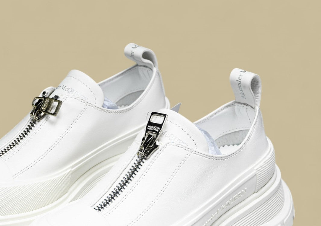 Alexander Mcqueen Tread Slick White