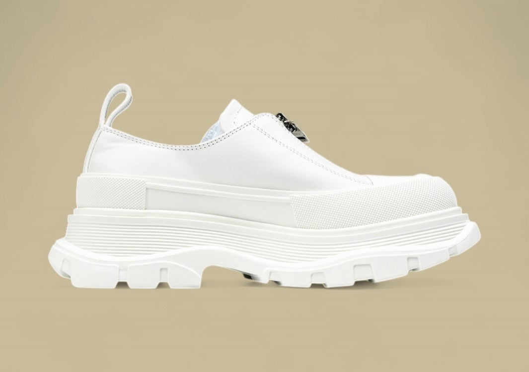 Alexander Mcqueen Tread Slick White