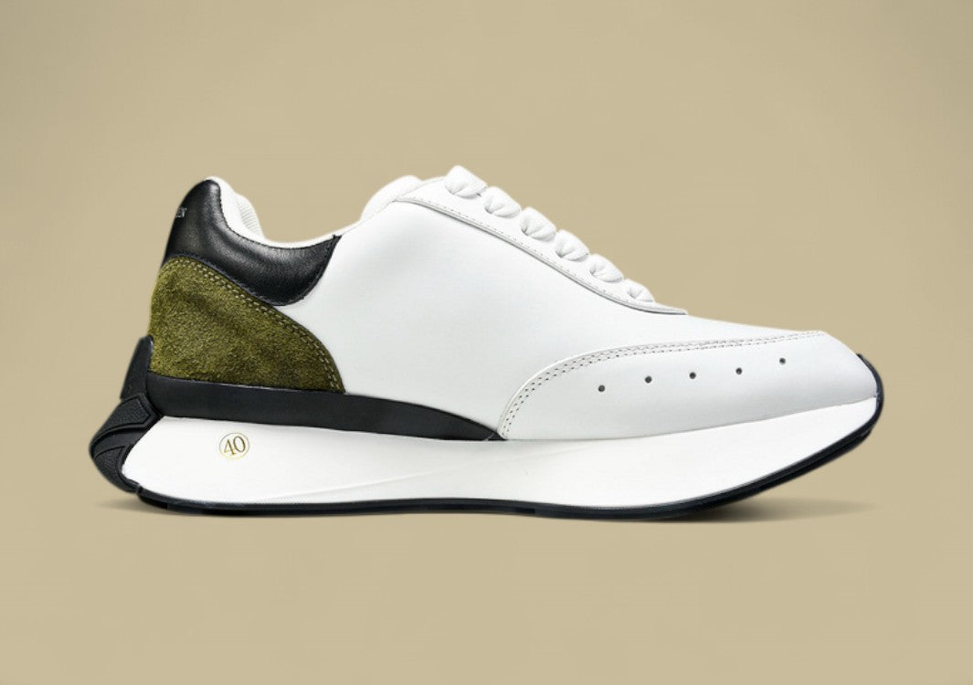 Alexander Mcqueen White/black/green