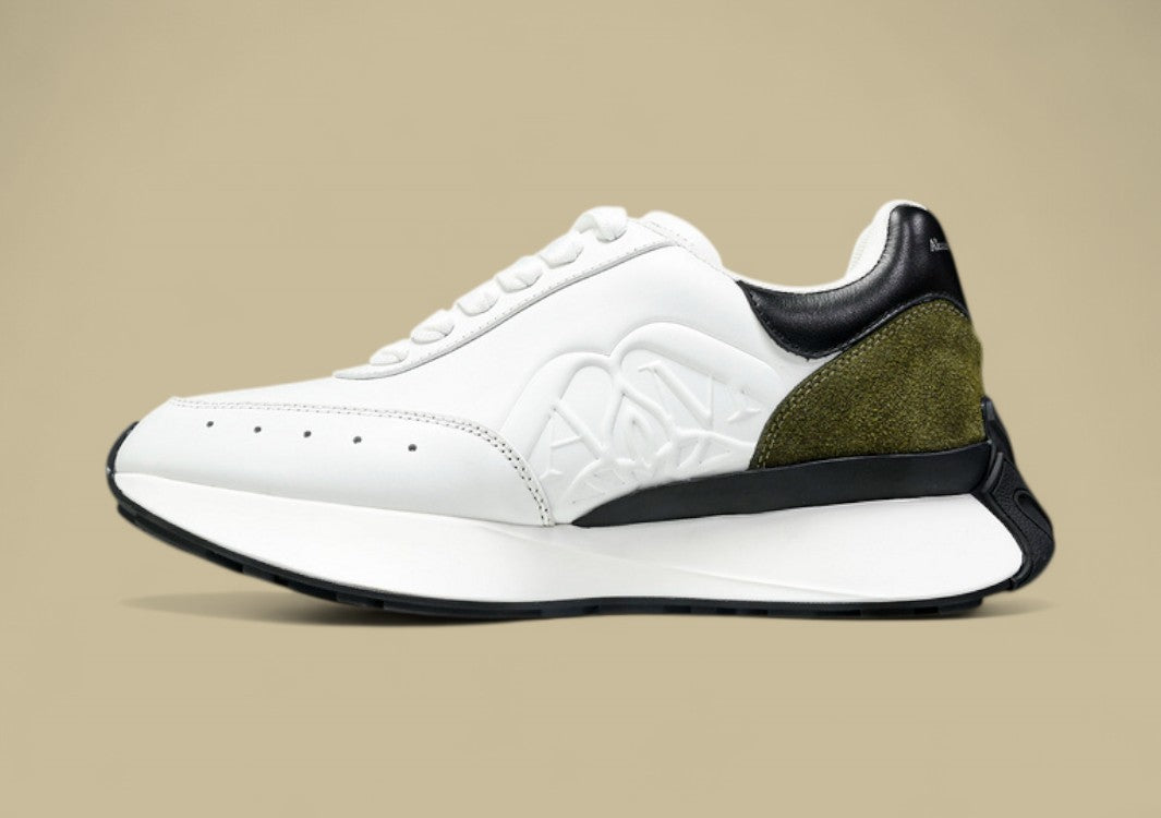 Alexander Mcqueen White/black/green