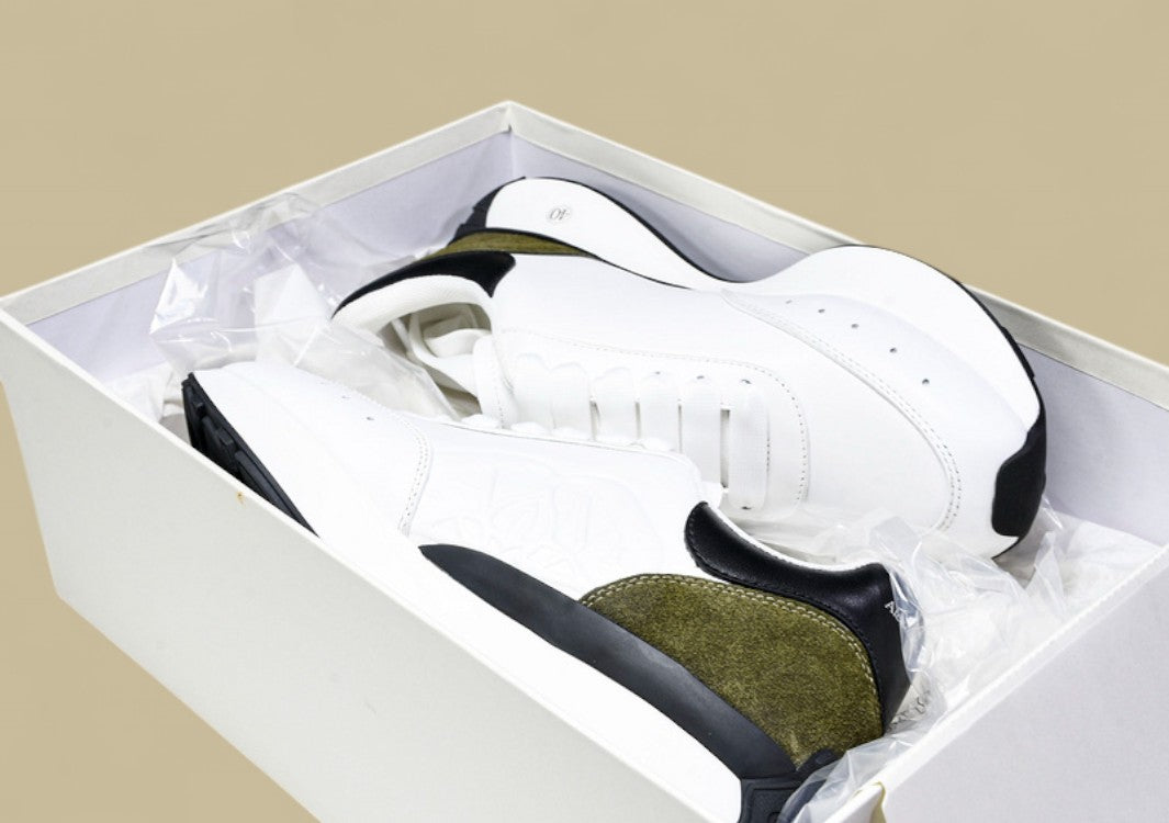 Alexander Mcqueen White/black/green