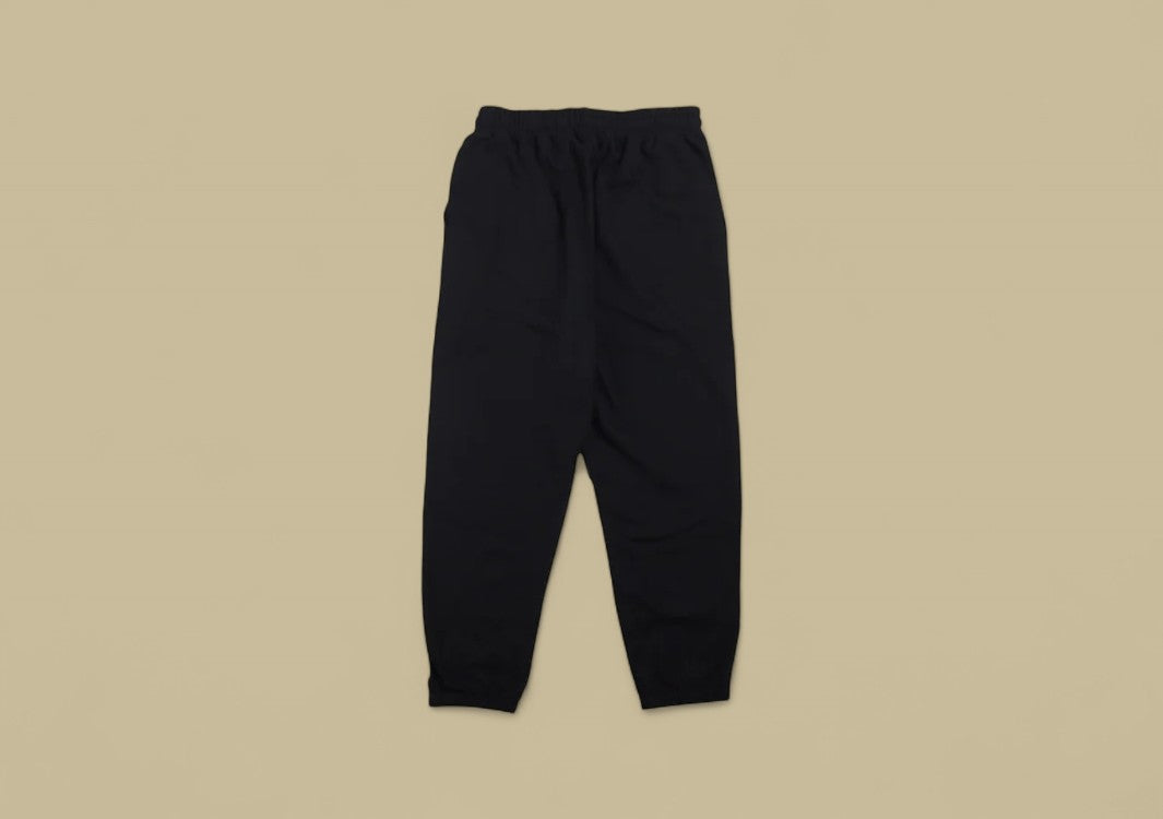 Balenciaga 23FW Buckle Embroidery Logo Sweatpants – Black