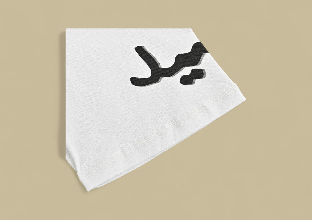 Balenciaga 24SS Acid Arab Logo Print T-Shirt – White